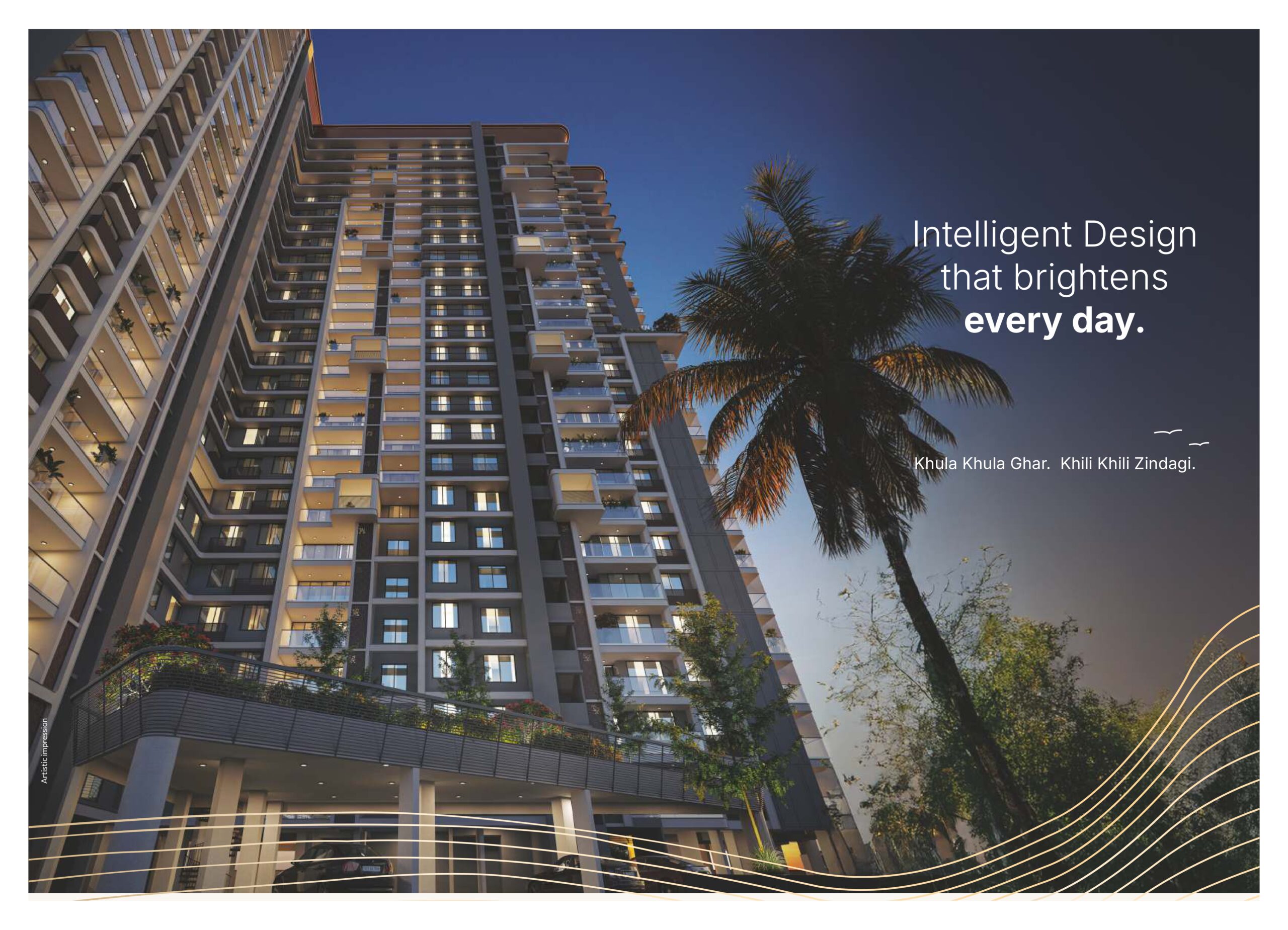 SANKALP SIERRA- NIGHT VIEW